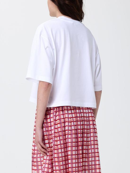 26SS 마르니 반팔 티셔츠 THJE0333P5USCX42 SLW01 White - MARNI
