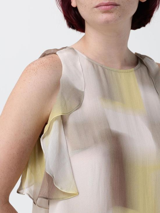 26SS 알마니 긴팔 티셔츠 XW001965AF21554 F1060 Yellow - ARMANI