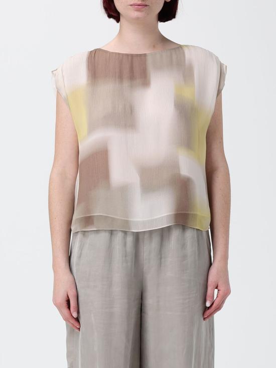 26SS 알마니 긴팔 티셔츠 XW002302AF21554 F1060 Yellow