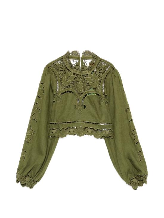26SS 팜 리오 블라우스 344608 GREENL0013 Green - FARM RIO