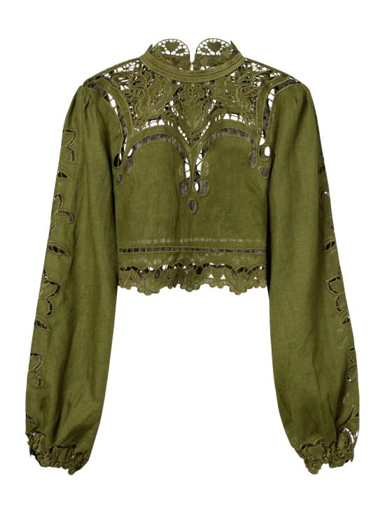 26SS 팜 리오 블라우스 344608 GREENL0013 Green