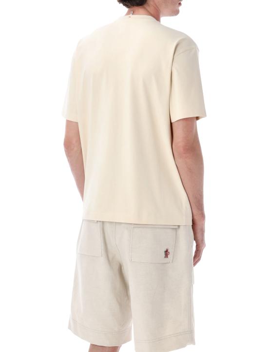 26SS 몽클레어 반팔 티셔츠 8C0001289AW1 034 WHITE IVORY - MONCLER