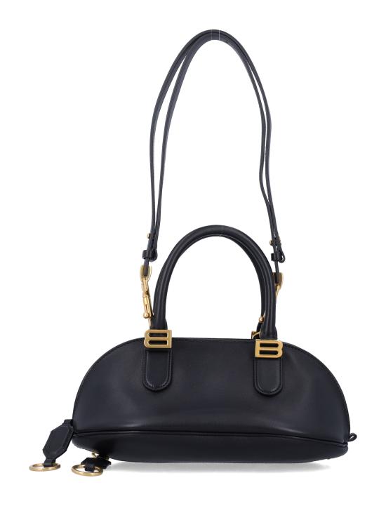 26SS 발렌시아가 볼레로 볼링백 8685852ACJS 1000 BLACK PLUM
