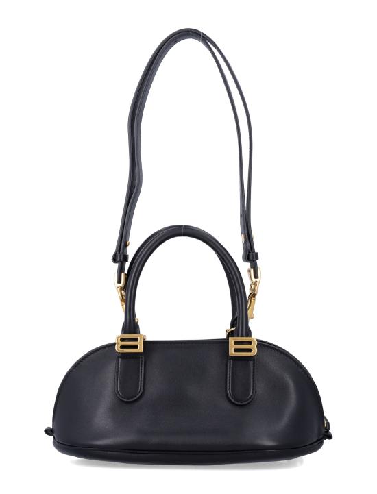 26SS 발렌시아가 볼레로 볼링백 8685852ACJS 1000 BLACK PLUM - BALENCIAGA