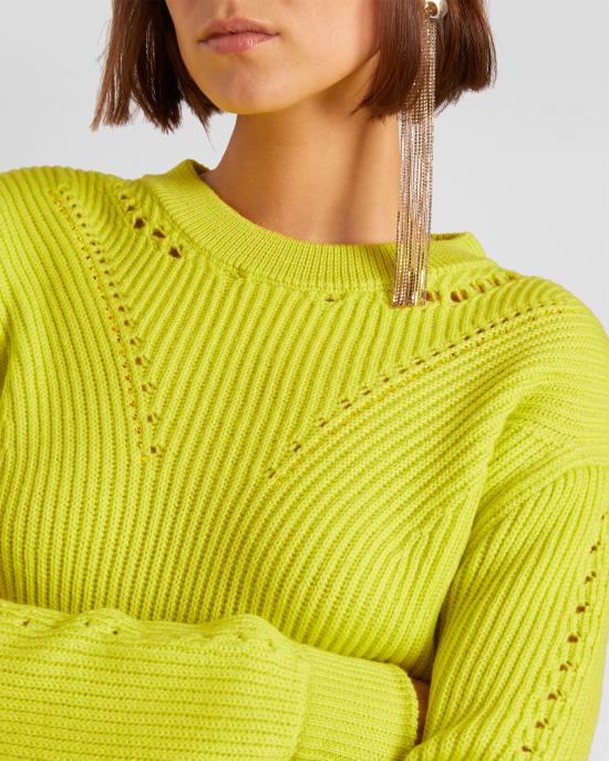  제니 스웨터 75AAF809 CMX05131 Green - GENNY