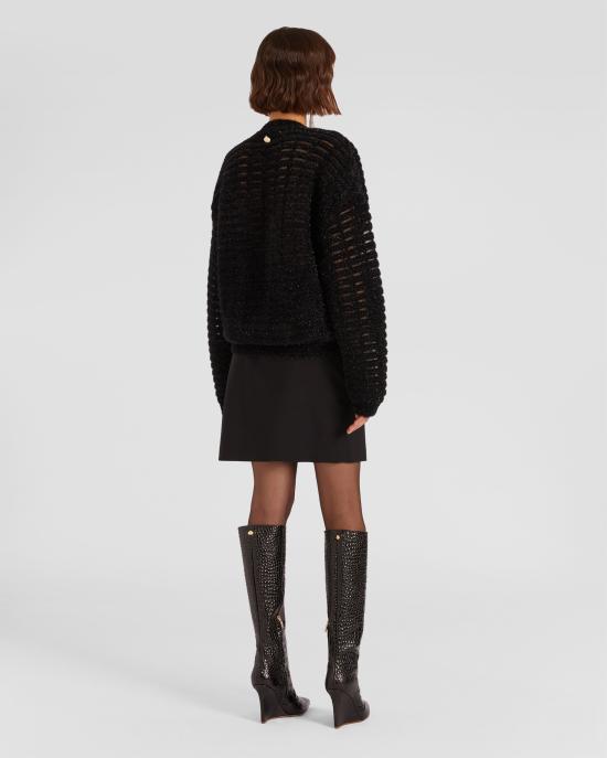  제니 스웨터 75AAF846 CMX07899 Black - GENNY
