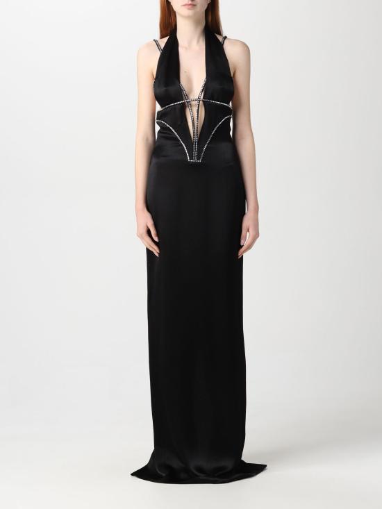  제니 롱 원피스 74AJO476 N0191899 Black