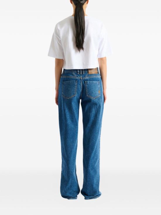 26FW 발망 반팔 티셔츠 HF1EE145BD10 GAB White - BALMAIN