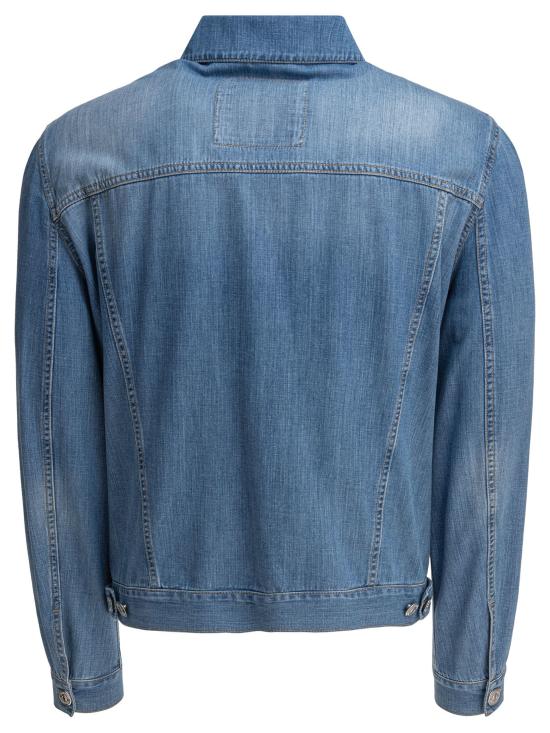 26SS 브루넬로 쿠치넬리 데님 자켓 ME6456909 C1470 LIGHT BLUE DENIM DOM - BRUNELLO CUCINELLI