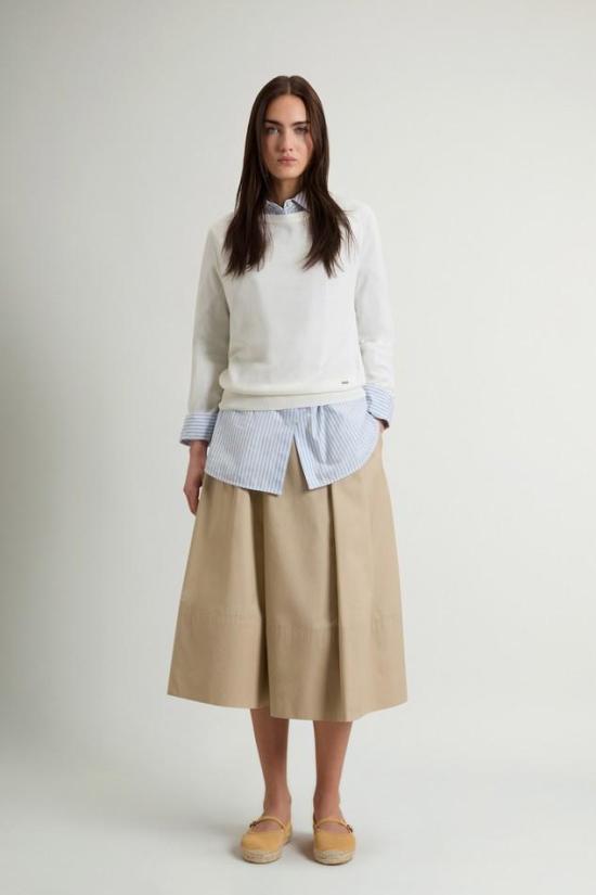 26SS 울리치 스웨터 CFWWKN2037FRUF5037 8743 Milky cream - WOOLRICH
