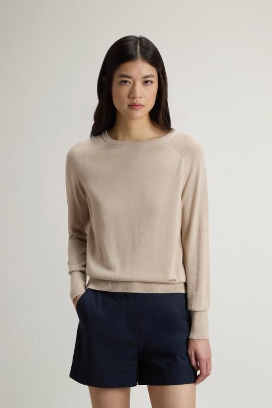 26SS 울리치 스웨터 CFWWKN2037FRUF5037 8640 Beige - WOOLRICH