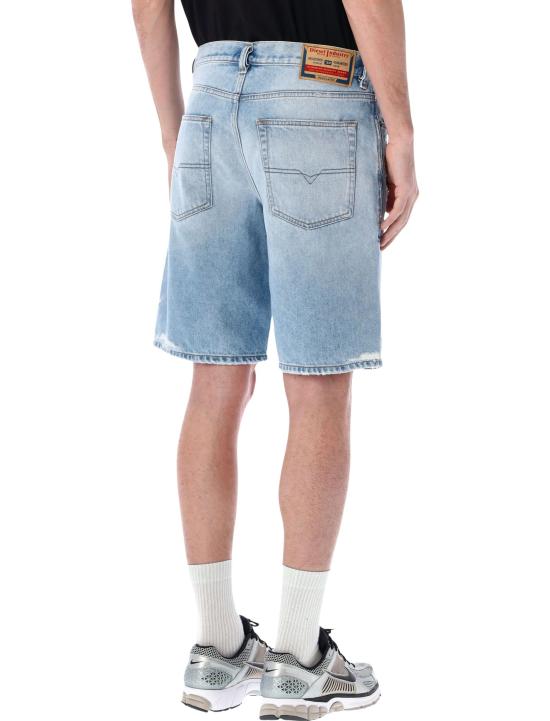 26SS 디젤 데님 숏팬츠 A06430 007DM 01 LIGHT BLUE DOM - DIESEL