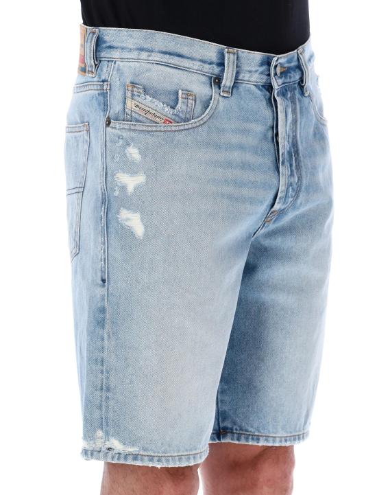 26SS 디젤 데님 숏팬츠 A06430 007DM 01 LIGHT BLUE DOM - DIESEL