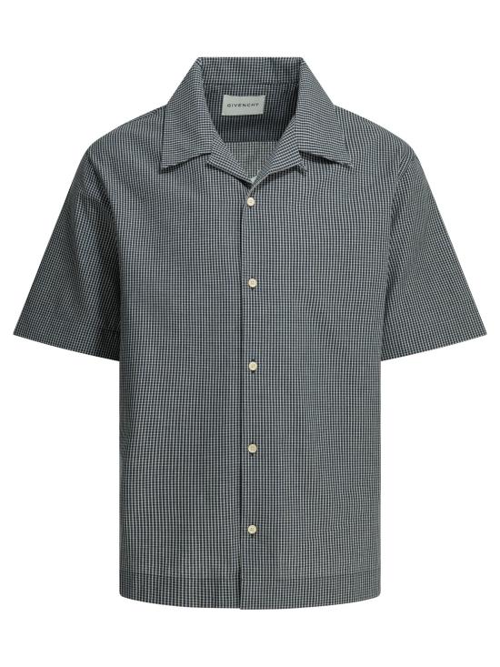 26SS 지방시 반팔 셔츠 BM616J16BG 114 NAVY DOM