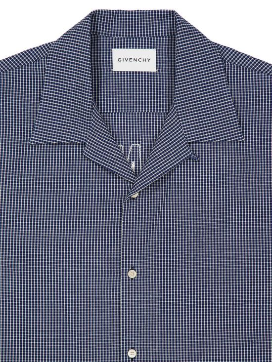 26SS 지방시 반팔 셔츠 BM616J16BG 114 NAVY DOM - GIVENCHY