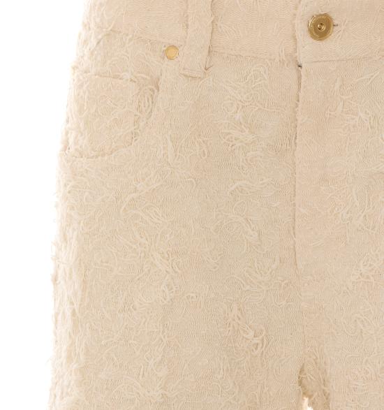 26SS 브루넬로 쿠치넬리 스트레이트 팬츠 ML121P4008 C001 White - BRUNELLO CUCINELLI