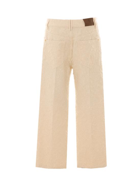 26SS 브루넬로 쿠치넬리 스트레이트 팬츠 ML121P4008 C001 White - BRUNELLO CUCINELLI