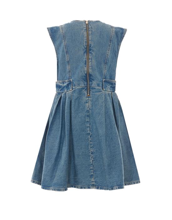 26SS 가니 데님 원피스 A1030455 566 Blue - GANNI