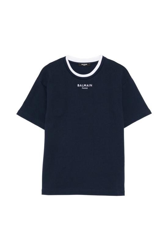 26SS [키즈] 발망 티셔츠 BY8Q31Z3658 617BC Blu