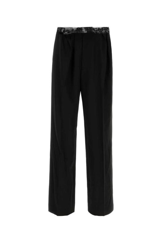 26SS 마르지엘라 스트레이트 팬츠 S67KA0090M35859 900 Black