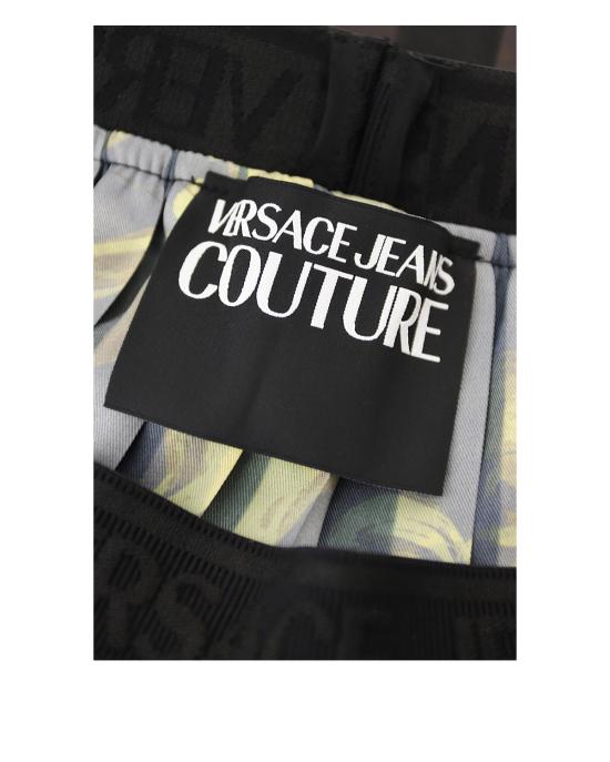  베르사체 롱 스커트 76HAE810 76DP810 G89 NERO MULTI - VERSACE