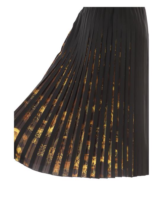  베르사체 롱 스커트 76HAE810 76DP810 G89 NERO MULTI - VERSACE