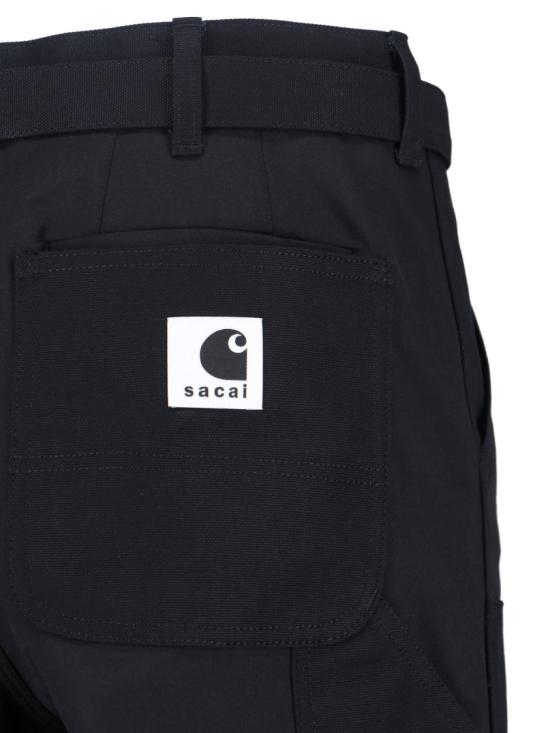 26SS 사카이 스트레이트 팬츠 26 03993M001 Black - SACAI