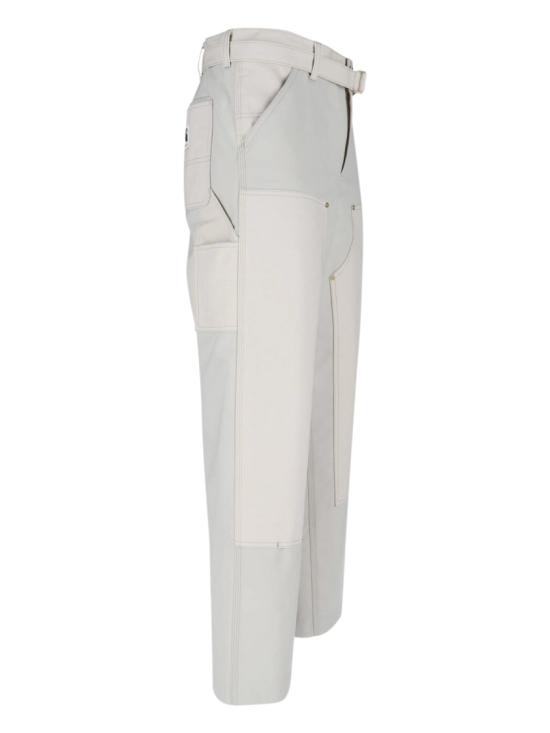26SS 사카이 스트레이트 팬츠 26 03993M199 White - SACAI