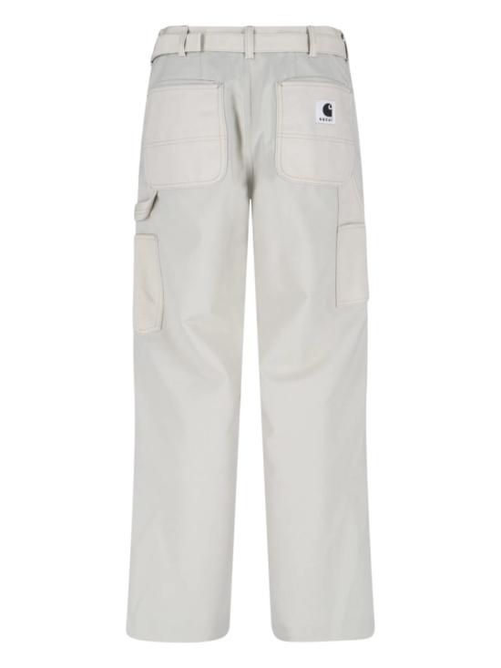 26SS 사카이 스트레이트 팬츠 26 03993M199 White - SACAI