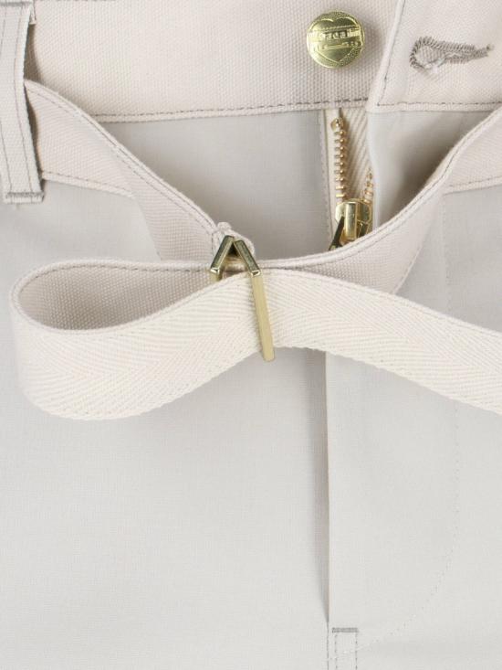 26SS 사카이 스트레이트 팬츠 26 03993M199 White - SACAI