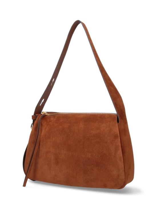 26SS 토리버치 로미 스웨이드 숄더백 177365200 Brown - TORY BURCH