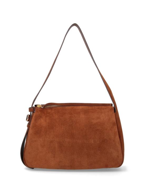 26SS 토리버치 로미 스웨이드 숄더백 177365200 Brown
