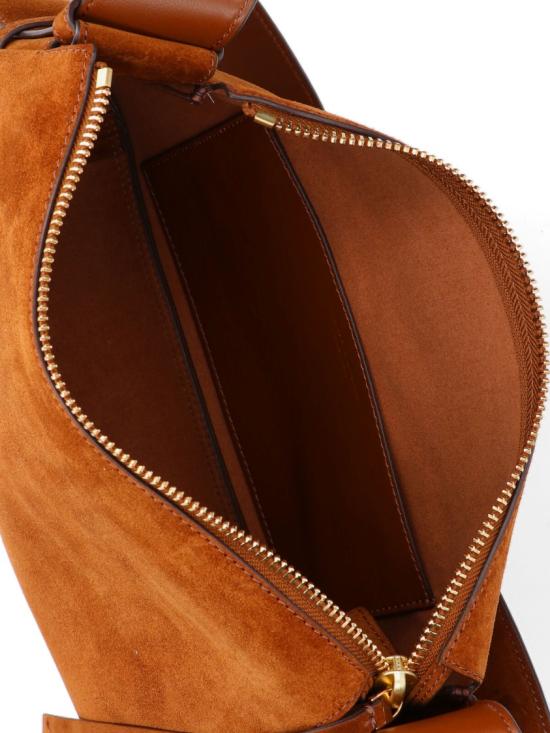 26SS 토리버치 로미 스웨이드 숄더백 177365200 Brown - TORY BURCH