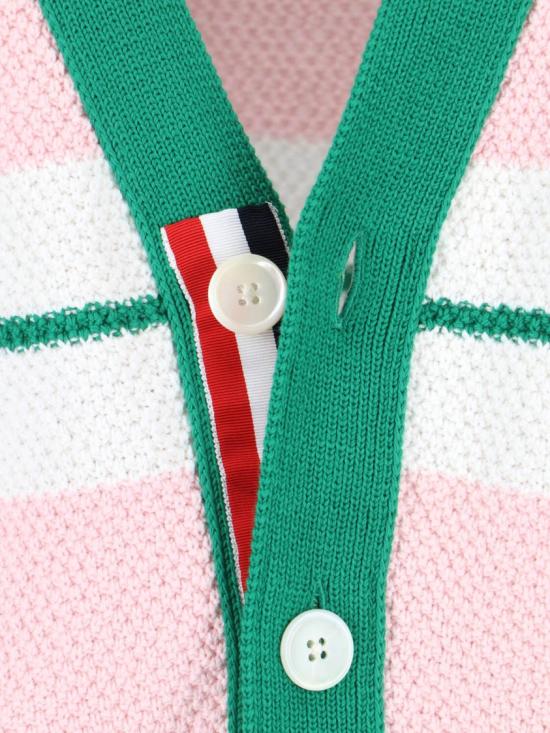  톰브라운 가디건 MKC641A Y3016642 Pink - THOM BROWNE