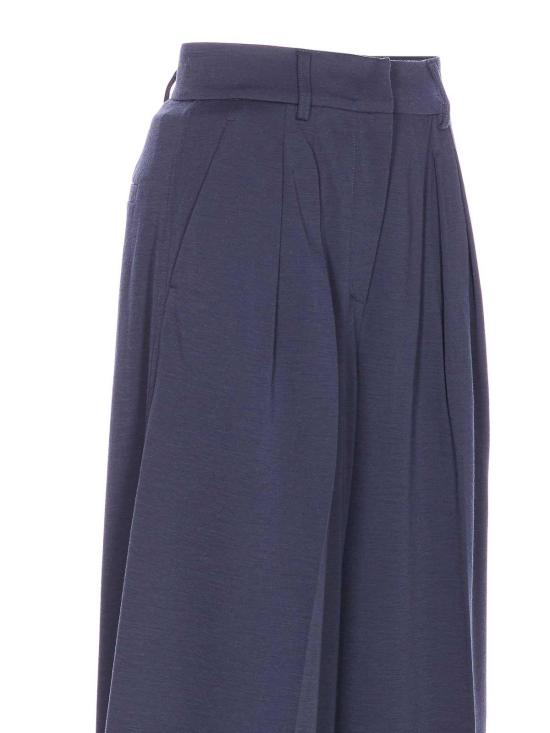 25FW 막스마라 플레어 팬츠 2521786049600004 Blue - MAX MARA