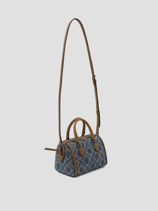 26SS 토리버치 모노그램 데님 토트백 183612 400 POWDER BLUE - TORY BURCH