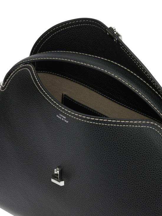 26FW 토템 T락 탑 핸들 백 234 WLGBG427 LE0030 001BLACK Black - TOTEME