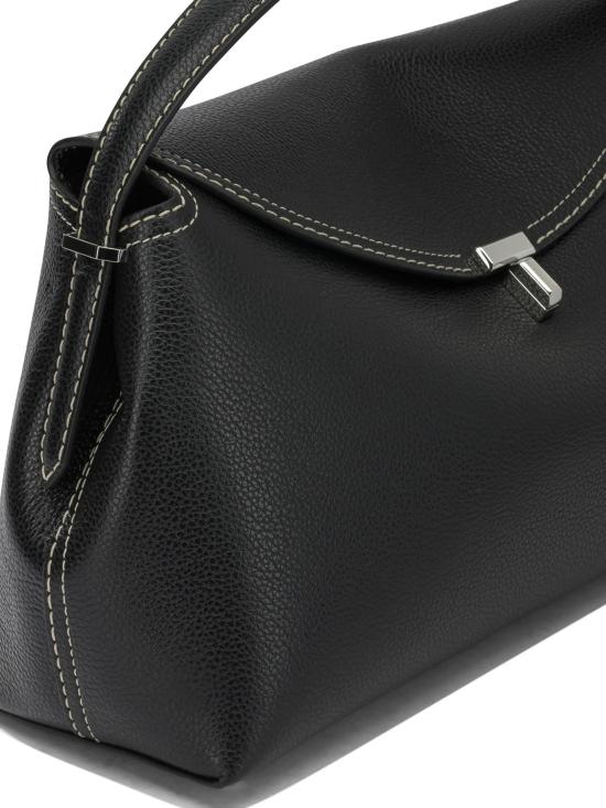 26FW 토템 T락 탑 핸들 백 234 WLGBG427 LE0030 001BLACK Black - TOTEME