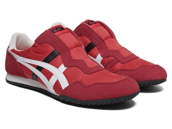  오니츠카타이거 스니커즈 1183C615 600 CLASSIC RED WHITE DOM