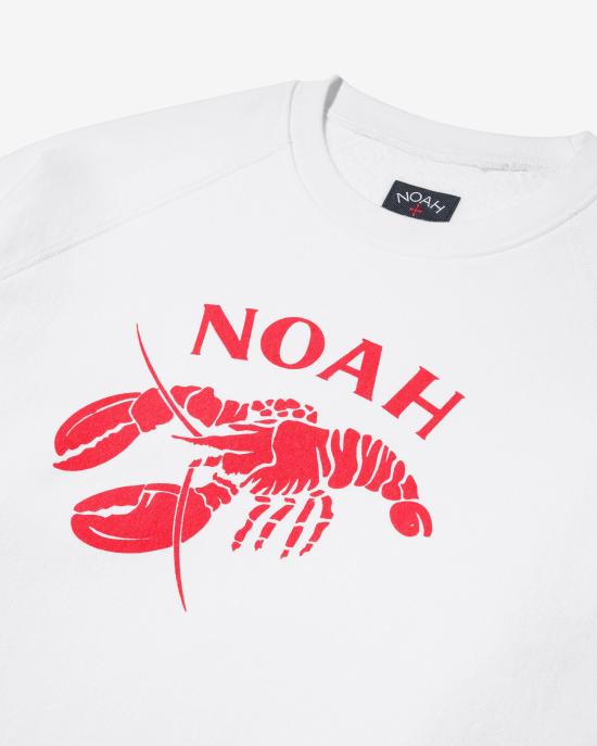 26SS 노아 긴팔 티셔츠 NOAU261MRSW044WH WHITE DOM - NOAH