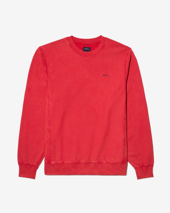 26SS 노아 긴팔 티셔츠 NOAU261MRSW039RD WASHED RED DOM