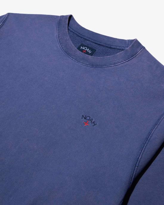 26SS 노아 긴팔 티셔츠 NOAU261MRSW039BL WASHED BLUE DOM - NOAH