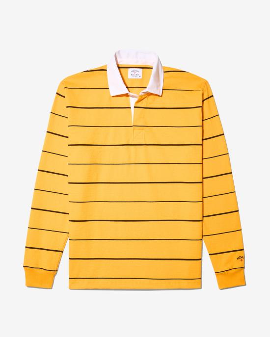 26SS 노아 폴로 티셔츠 NOAU261MRTL208YL GOLD BROWN DOM