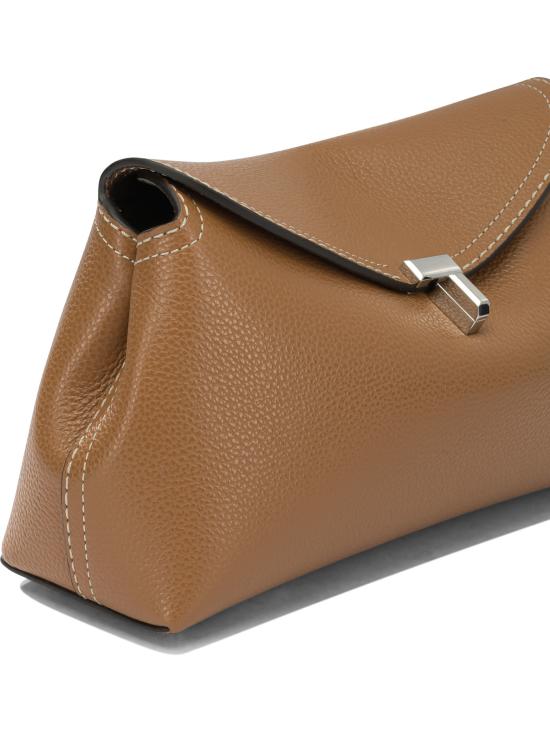 26FW 토템 T락 클러치 234 WLGBG423 LE0030 105TAN Brown - TOTEME