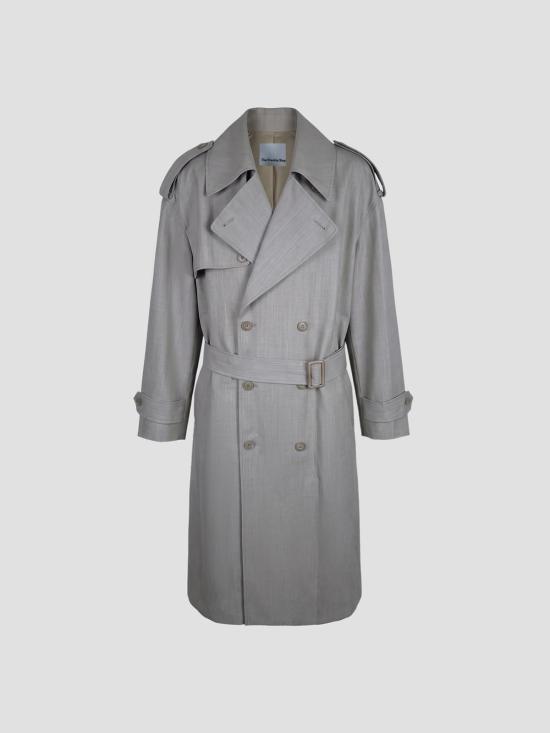 26SS 더프랭키샵 트렌치 코트 TRFS22023276 BEIGE MELANGE