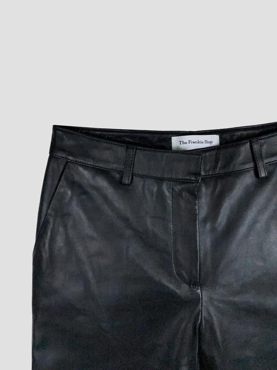26SS 더프랭키샵 가죽 팬츠 PAFS21789100 BLACK - THE FRANKIE SHOP