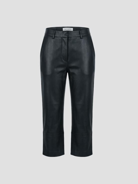 26SS 더프랭키샵 가죽 팬츠 PAFS21789100 BLACK