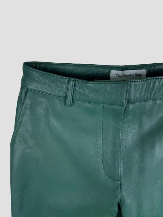 26SS 더프랭키샵 가죽 팬츠 PAFS21791400 EMERALD - THE FRANKIE SHOP