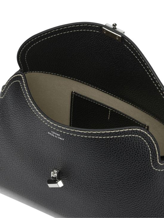 26FW 토템 T락 클러치 234 WLGBG423 LE0030 001BLACK - TOTEME