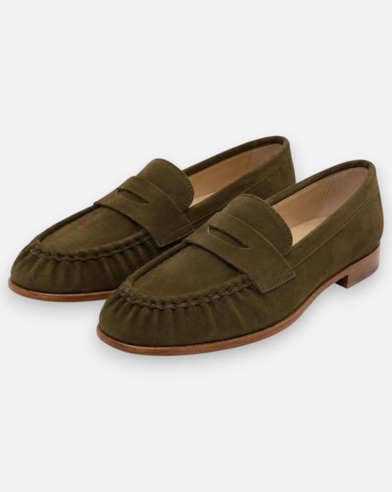 26SS 칼체 로퍼 X2294 OLIVE Olive - CALCE